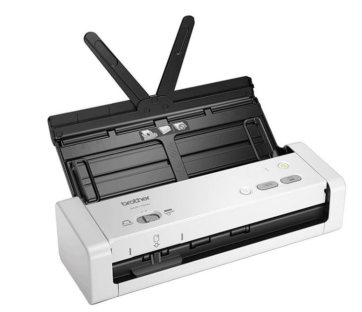 Máy Scan Brother ADS-1200, 2 chế độ nguồn A/C và USB 3.0, Scan nhanh trực tiếp đến USB và máy tính