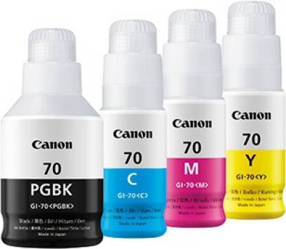 Mực in Canon GI-70 Yellow Ink Bottle (3411C001AA)