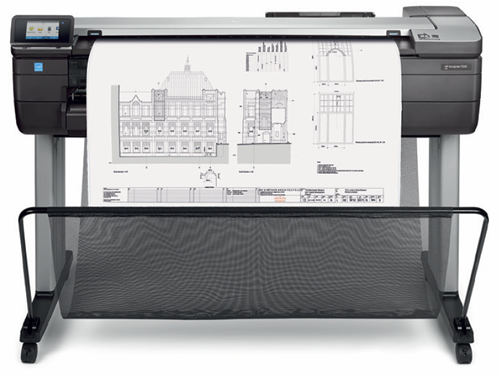 HP DesignJet T830 36-in (914-mm) Multifunction Printer (F9A30A)