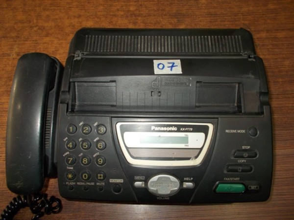 Máy fax nhiệt cũ Panasonic KX FT73