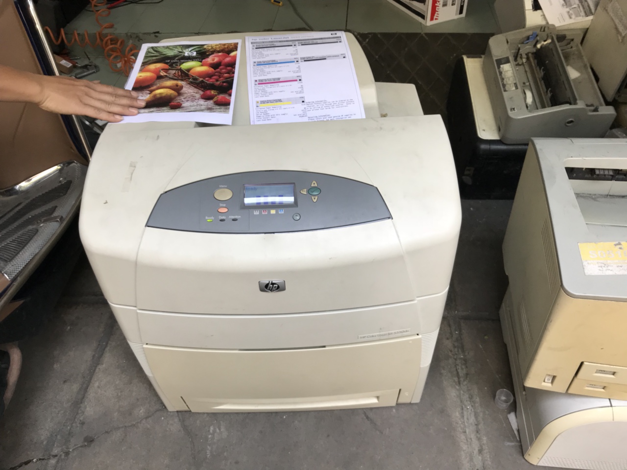 Máy cũ in HP Color LaserJet 5500 Printer (C7131A)