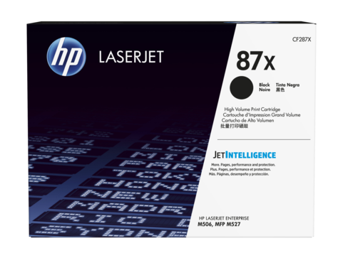 HP 87X High Yield Black Original aLaserJet Toner Cartridge (CF287X)